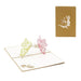 3D POP Two Butterfly Greeting Card - Nexellus