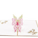 3D POP Two Butterfly Greeting Card - Nexellus