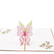 3D POP Two Butterfly Greeting Card - Nexellus