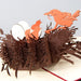 3D pop up Birds Nest Handmade Card for Mother's day - Nexellus