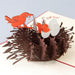 3D pop up Birds Nest Handmade Card for Mother's day - Nexellus