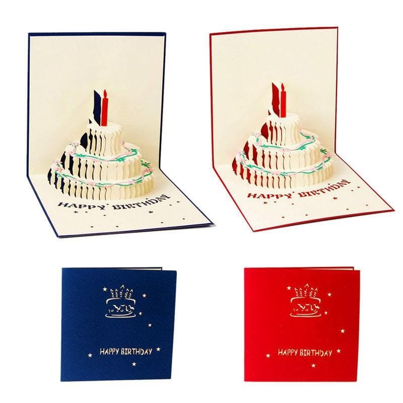 3D Pop up Birthday Greeting Card - Nexellus