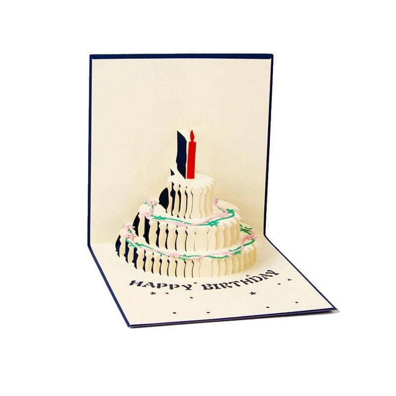 3D Pop up Birthday Greeting Card - Nexellus