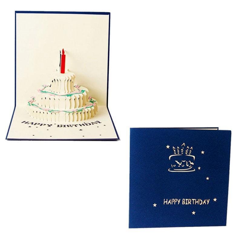 3D Pop up Birthday Greeting Card - Nexellus