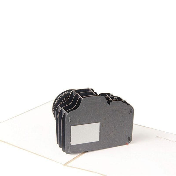 3D pop up Camera Greeting Card - Nexellus