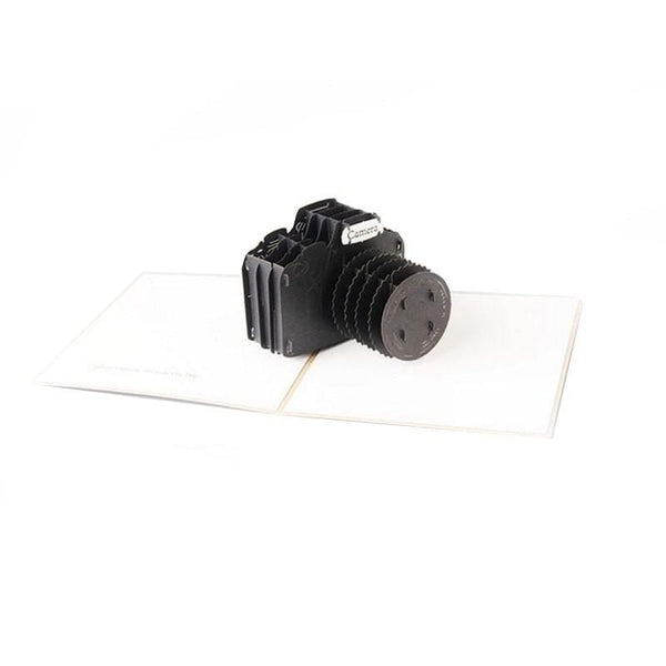 3D pop up Camera Greeting Card - Nexellus