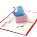 3d Pop Up Cat in Box Birthday Greeting Card - Nexellus