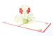 3D Pop Up Daffodil Flower Greeting Card for all Occasions - Nexellus