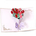 3D Pop Up Flower Bouquet Greeting Card - Nexellus