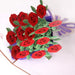 3D Pop Up Flower Bouquet Greeting Card - Nexellus