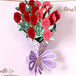 3D Pop Up Flower Bouquet Greeting Card - Nexellus