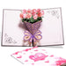 3D Pop Up Flower Bouquet MOM - Mother's Day Greeting Card - Nexellus