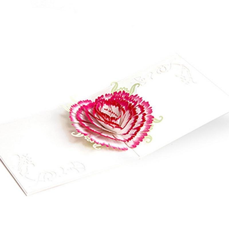 3d Pop up Flower Greeting Card - Nexellus