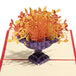 3D Pop Up Flower Pot Greeting Card - Nexellus