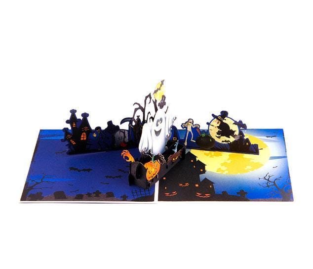 3D Pop Up Halloween Greeting Card - Nexellus