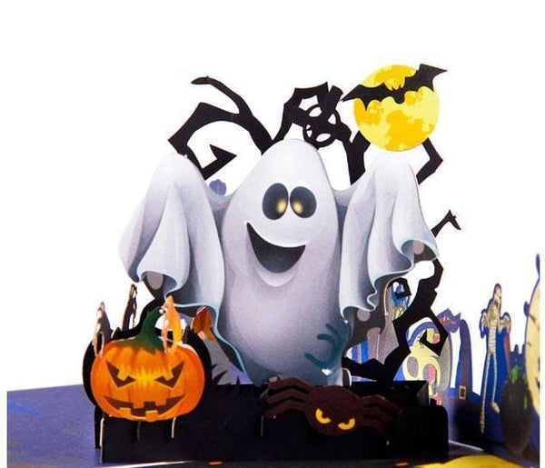 3D Pop Up Halloween Greeting Card - Nexellus