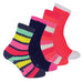 4 Pairs Ladies Cosy Thermal Slipper Bed Socks - Nexellus