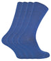 4 Pairs Ladies Soft Breathable Bamboo Crew Socks - Nexellus