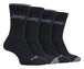 4 Pairs Mens Anti Blister Luxury Boot Socks - Nexellus