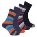 4 Pairs Mens Cosy Thermal Slipper Bed Socks - Nexellus