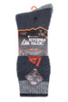 4 Pairs Mens Cushioned Sole Hiking Socks - Nexellus