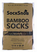 4 PAIRS Mens Invisible Bamboo Socks - INV1 (7 - 11 UK / White) - Nexellus