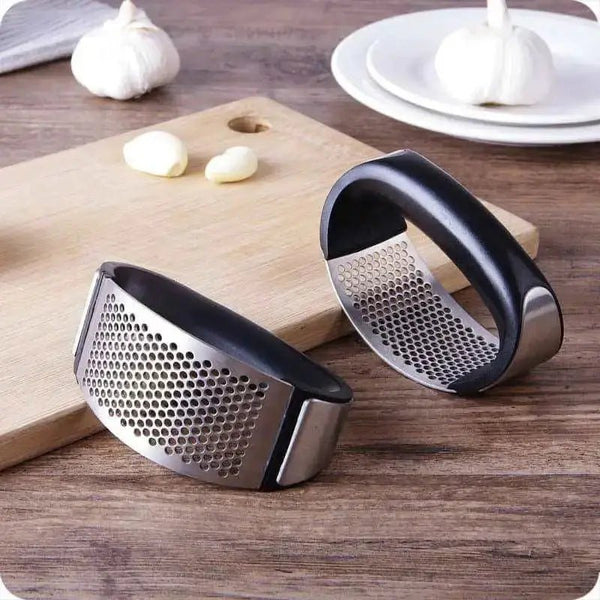 430 stainless steel garlic press roller home garlic squeezer manual - Nexellus