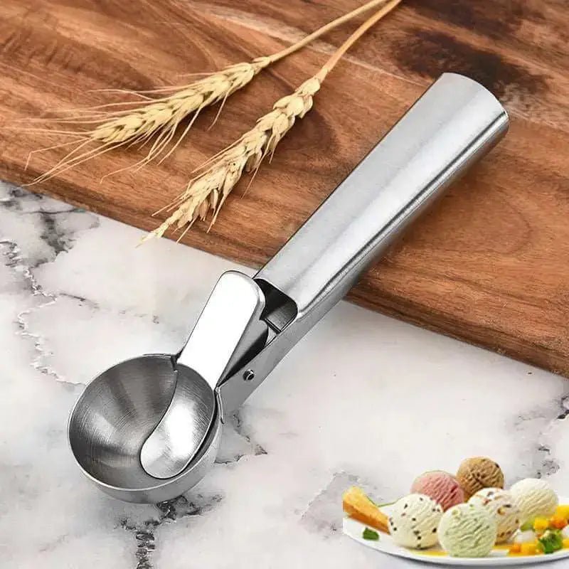 430 stainless steel ice cream scoop dual - use function fruit scoop ice - Nexellus