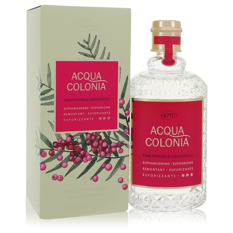 4711 Acqua Colonia Pink Pepper & Grapefruit Eau De Cologne Spray By 4711 Eau De Cologne Spray (4711 Acqua Colonia Pink Pepper & Grapefruit Eau De Cologne Spray By 4711) - Nexellus