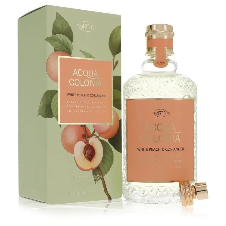 4711 acqua colonia white peach & coriander eau de cologne