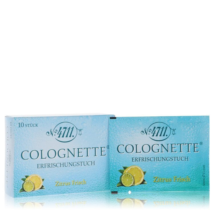 4711 Colognette Refreshing Lemon Box Of 10 Refreshing Tissues By 4711 Box Of 10 Refreshing Tissues (4711 Colognette Refreshing Lemon Box Of 10 Refreshing Tissues By 4711) - Nexellus