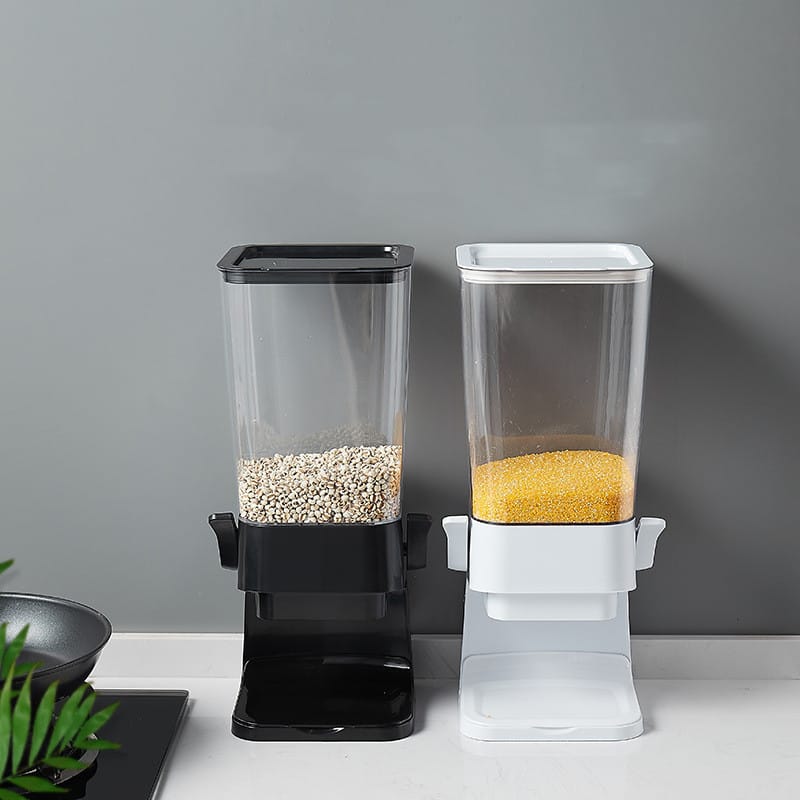 Countertop cereal dispenser indispensable dry food dispenser