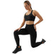 4F FNK Women's Black Leggings 4FWSS24TFTIF231 | Slim Fit, Quick - Drying, Perfect for Training - Nexellus