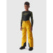 4F Kids Ski Pants with Adjustable Suspenders, Waterproof NeoDry 10000, Yellow, Size 4FJAW23TFTRM360 - 71S - Nexellus