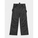 4F Kids Ski Pants With Adjustable Waist, Waterproof NeoDry 8000 Membrane, Flared Legs, Black - Nexellus