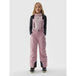 4F Kids Ski Pants With Suspenders, NeoDry 8000 Membrane, Insulated & Water Resistant, Pink - Nexellus