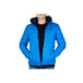 4F M434 Men's Dual - Sided Down Jacket with Hood - Synthetic Insulation, DWR Coating, 2 Zip Pockets - Nexellus