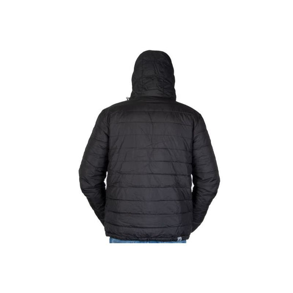 4F M434 Men's Dual - Sided Down Jacket with Hood - Synthetic Insulation, DWR Coating, 2 Zip Pockets - Nexellus