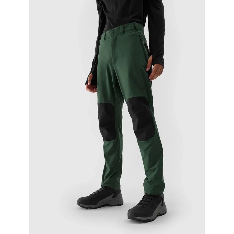 4F Men's 4FAW23TFTRM362 Trekking Pants with Adjustable Waist, 4WayStretch, and Hydrophobic Coating - Nexellus