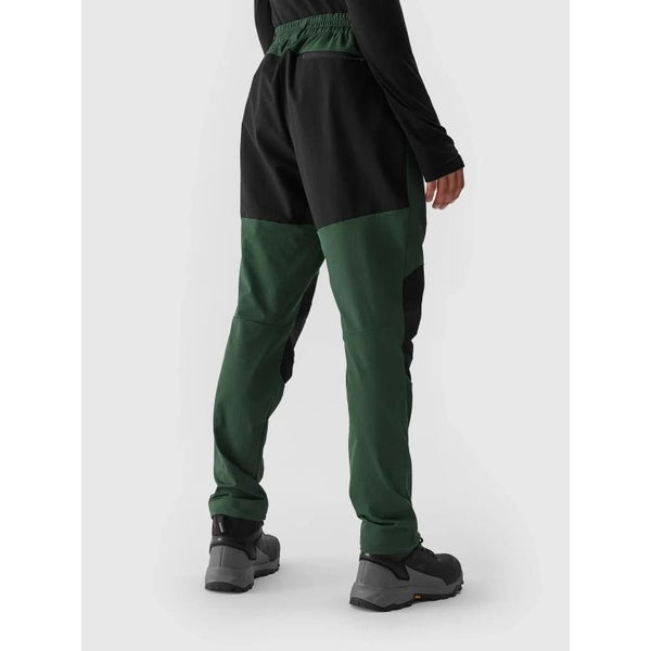 4F Men's 4FAW23TFTRM362 Trekking Pants with Adjustable Waist, 4WayStretch, and Hydrophobic Coating - Nexellus