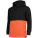 4F Men's Black Hoodie Sweatshirt H4Z22 BLM027 20S with Drawstring Hood and Kangaroo Pocket - Nexellus