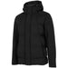 4F Men's Black Jacket H4Z22 KUMP007 20S with Adjustable Hood, Thermal Comfort, Water - Repellent Finish - Nexellus