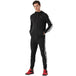 4F Men's Black Zipped Hoodie Sweatshirt with Double - Layer Hood and Pockets, H4Z21 BLM014 20S - Nexellus