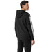 4F Men's Black Zipped Hoodie Sweatshirt with Double - Layer Hood and Pockets, H4Z21 BLM014 20S - Nexellus