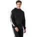 4F Men's Black Zipped Hoodie Sweatshirt with Double - Layer Hood and Pockets, H4Z21 BLM014 20S - Nexellus