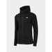 4F Men's Black Zippered Hoodie Sweatshirt with Hood, Comfortable Fit & Functional Pockets - Nexellus