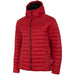 4F Men's Dark Red Jacket H4L22 KUMP003 61S, Quilted, Weather - Resistant, Elastic Cuffs, 2 Zipped Pockets - Nexellus