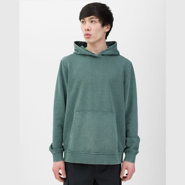 4F Men's Green Hoodie Sweatshirt with Front Pocket and Hood for Lifestyle Activities - Nexellus