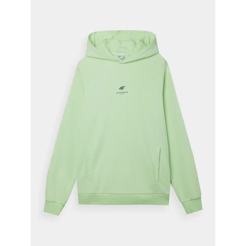 4F Men's Green Sweatshirt - Comfortable Fit, Practical Pockets, Ideal for Active Lifestyle - Nexellus