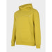 4F Men's H4Z22 - BLM023 Gold Hoodie Sweatshirt with Hood, Loose Fit, and Front Pocket - Nexellus